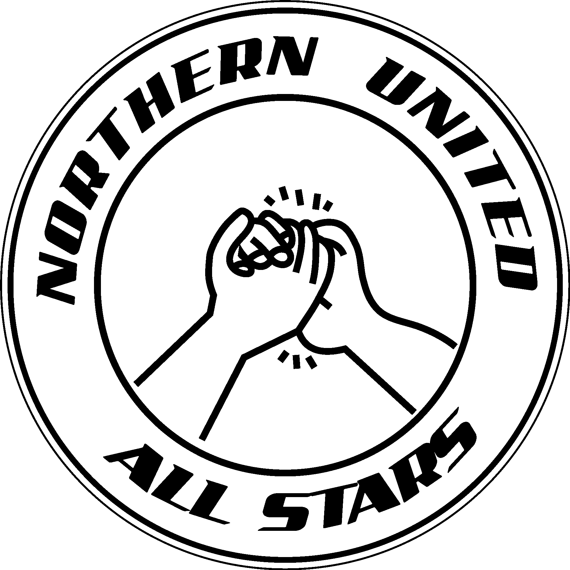 Northern United All Stars Logo Vector Logo